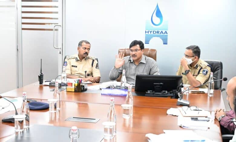 HYDRAA conducts review meeting with traffic officials