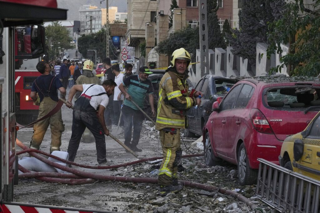 Israel attacks Iran's capital