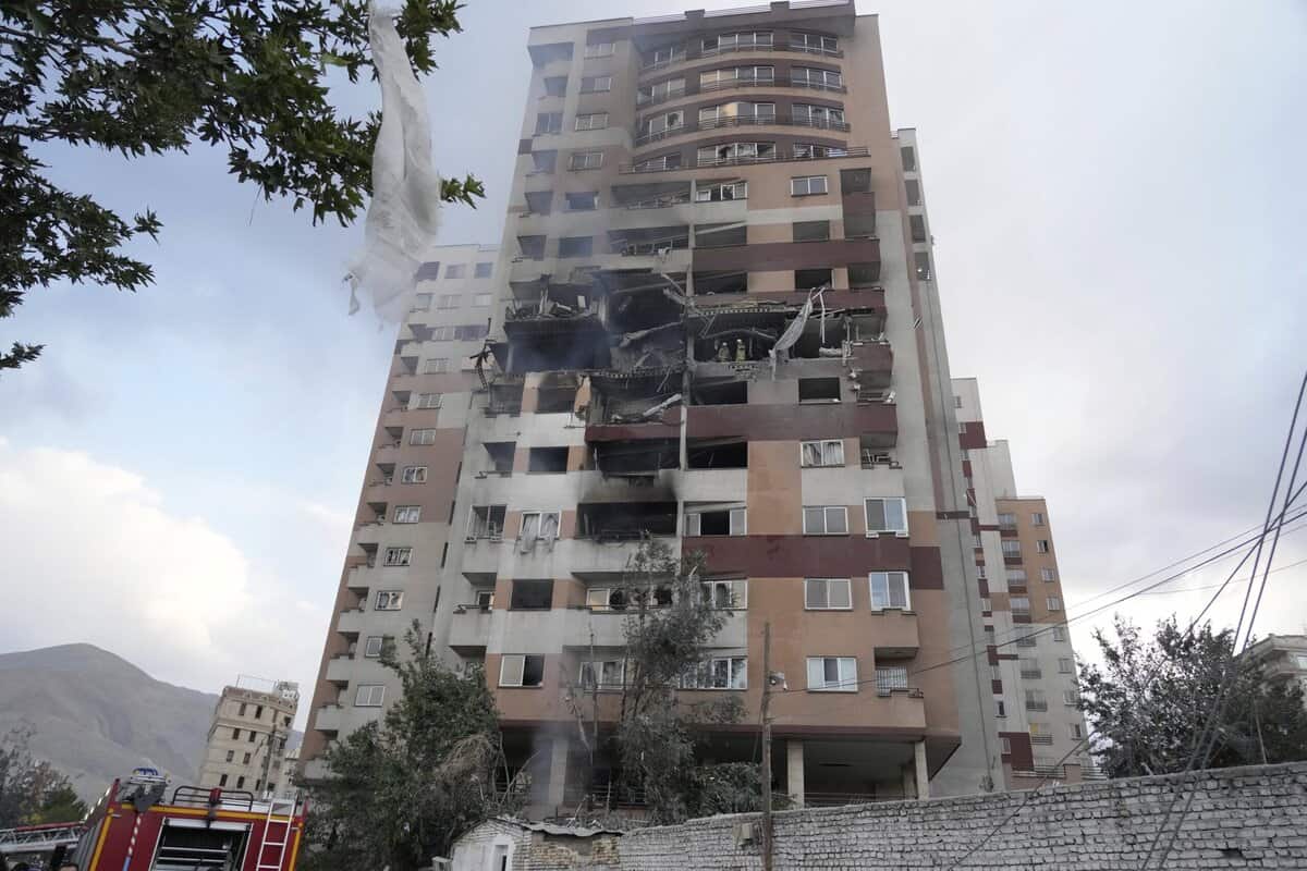 Israel attacks Iran's capital