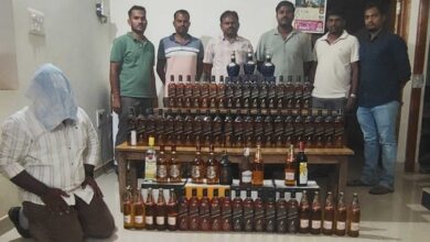 Non-duty-paid liquor seized