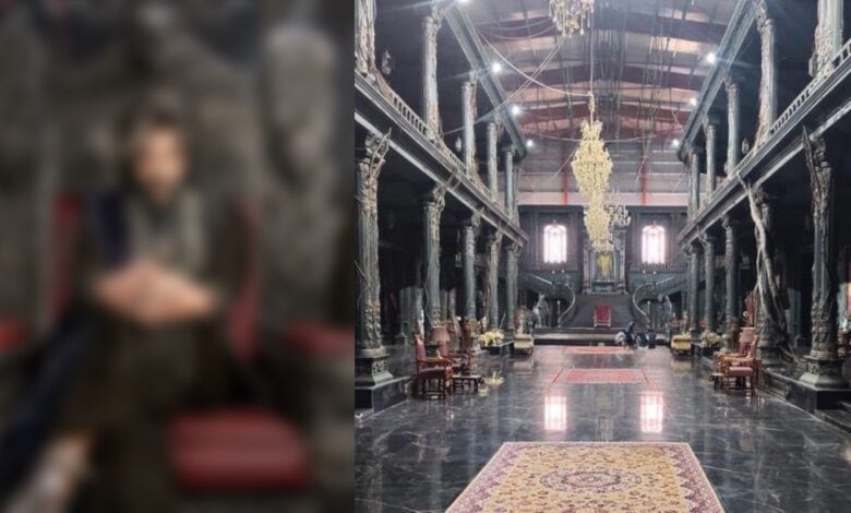 Indian movie set