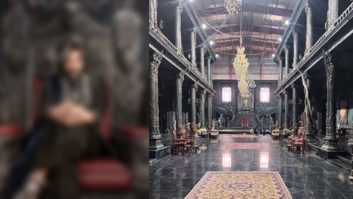 Indian movie set