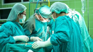 Representational photo of doctors performing surgery.