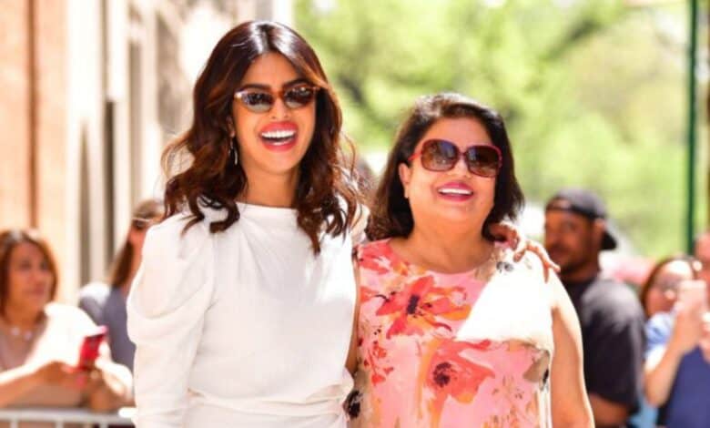 Priyanka Chopra and Madhu Chopra