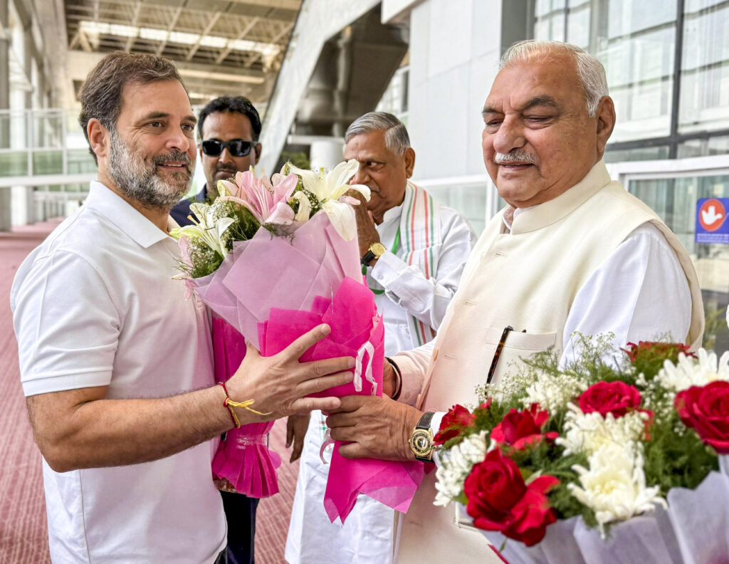 Rahul Gandhi in Chandigarh