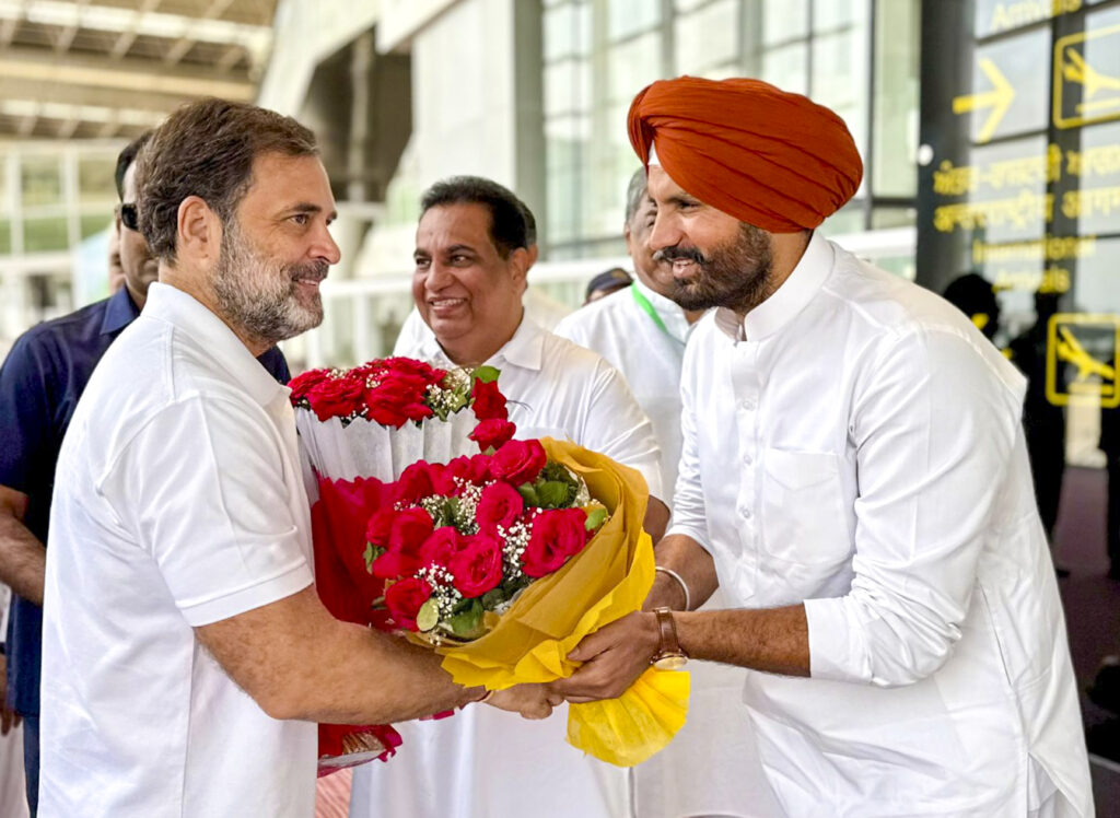 Rahul Gandhi in Chandigarh