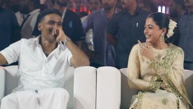 Dhanush and Rashmika Mandanna