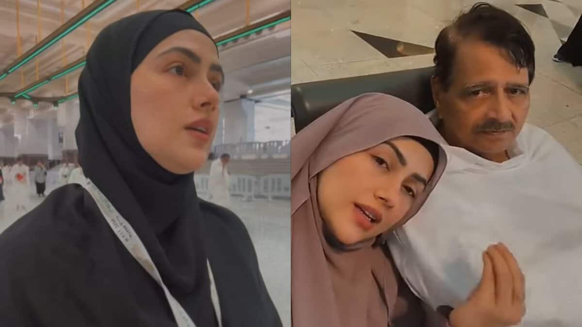 Sana Khan's 3rd Haj glimpses