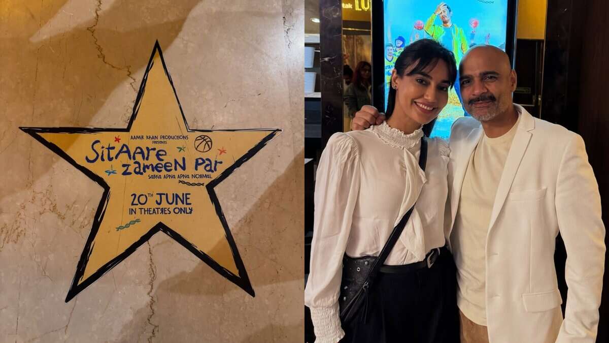 Surbhi Jyoti at Aamir Khan’s ‘Sitaare Zameen Par’ premiere