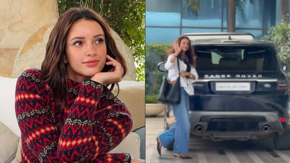 Triptii Dimri's car