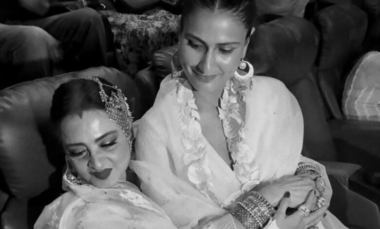 Rekha and Fatima Sana Shaikh