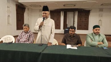AIMIM meeting for Milad-un-Nabi celebrations in Hyderabad.