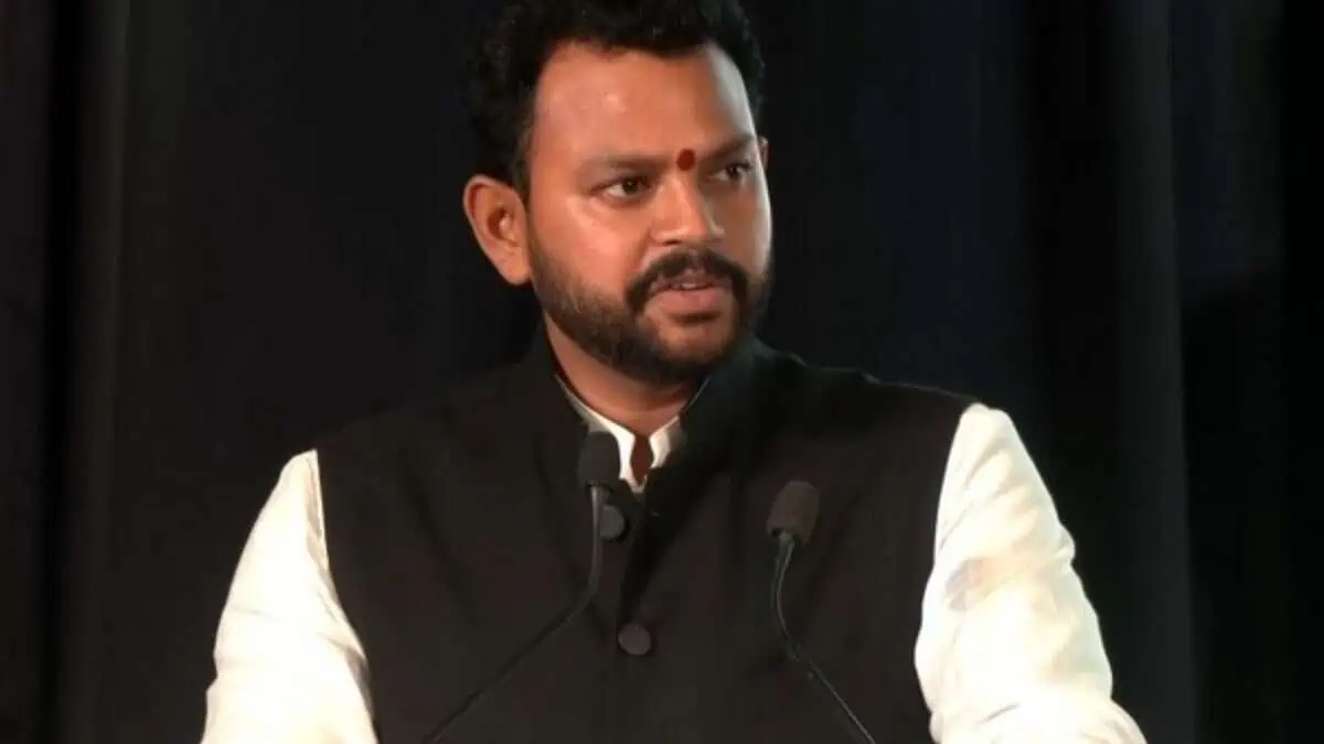 Civil Aviation Minister K Rammohan Naidu