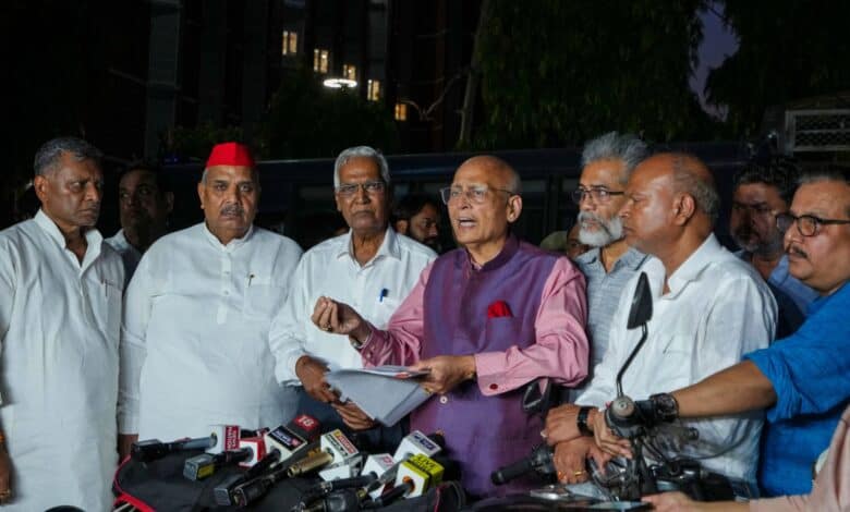 Congress MP Abhishek with Bihar party President