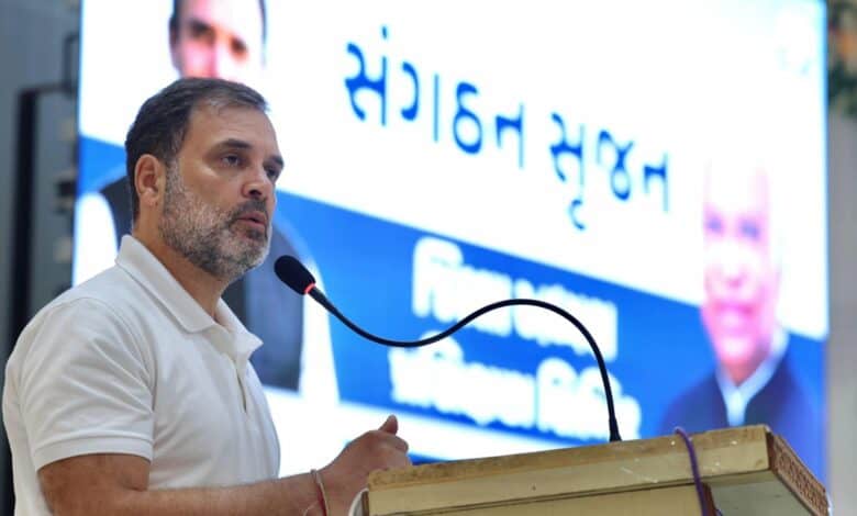 Congress leader Rahul Gandhi
