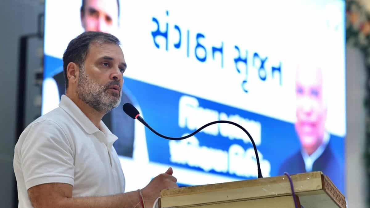 Congress leader Rahul Gandhi