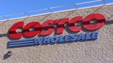 Costco's logo for a story of Costco's first GCC in Hyderabad
