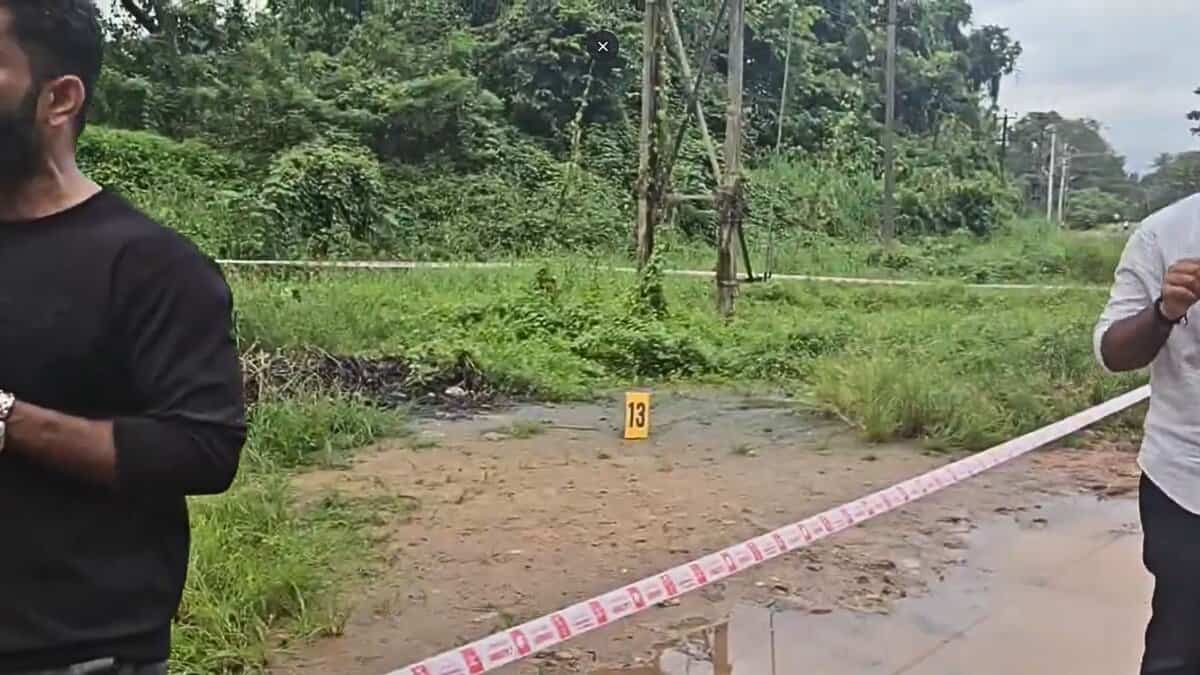 Dharmasthala burial site identified by the victim