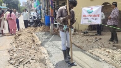 GHMC road maintenance drive