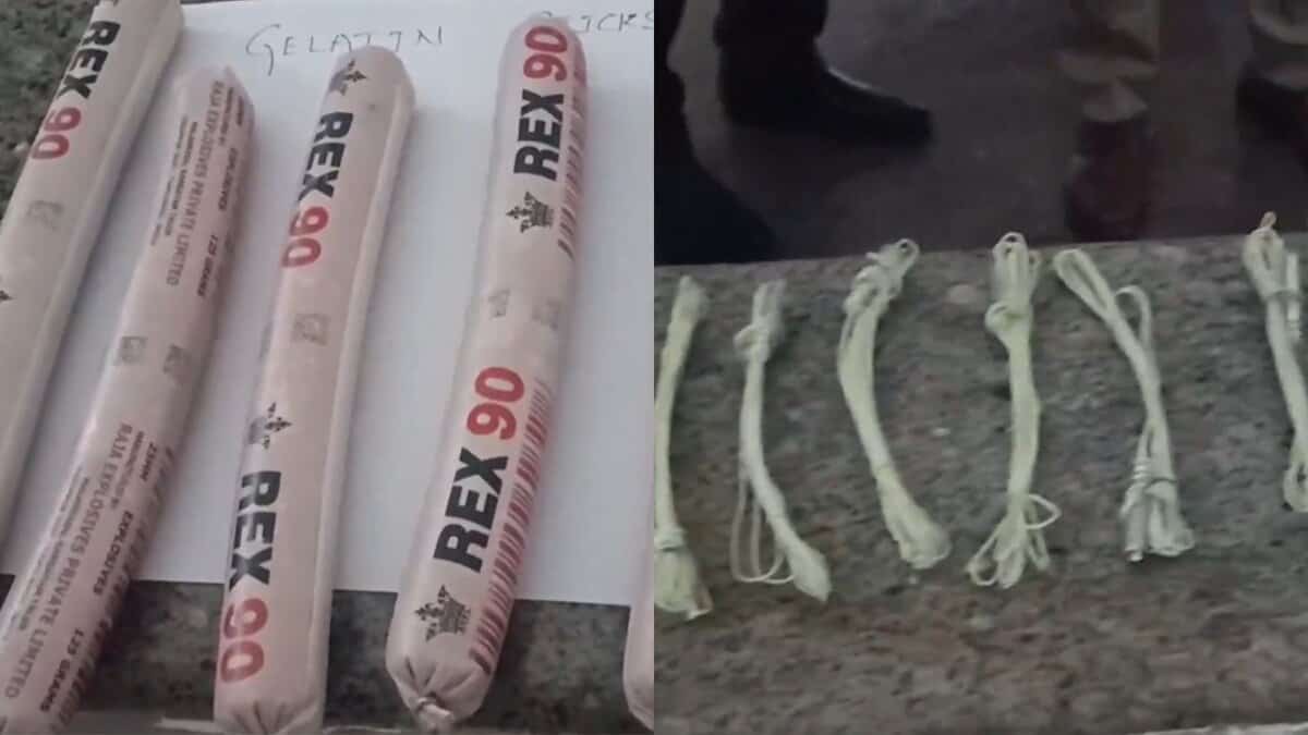 Gelatin sticks and detonators found near Bengaluru bus stand
