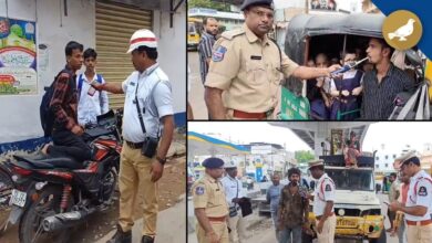 Hyderabad police checks schools’ buses, autos.