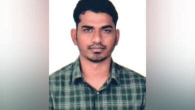 The image of a Hyderabadi man Sameer Ahmed who won Rs 11 lakh in Big Ticket draw.
