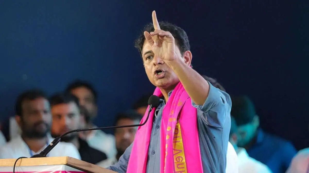 KTR strongly refutes claims of BJP-BRS merger attempts