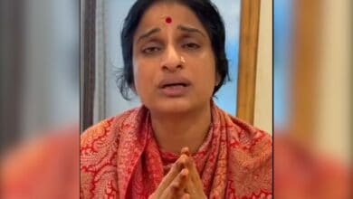 BJP Leader Madhavi Latha condemns temple demolition in Banjara Hills