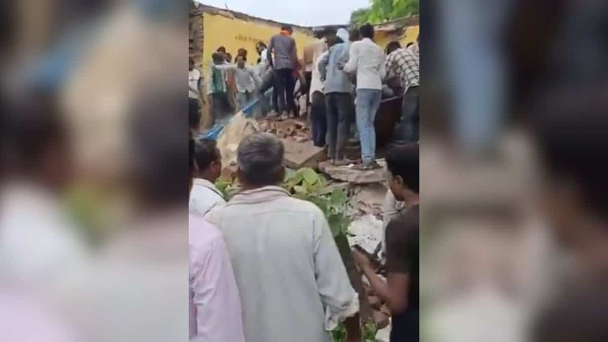 Rajasthan school roof collapse