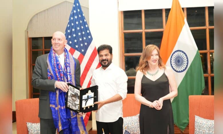 CM Revanth calls for stronger Telangana-US ties at I-Day event