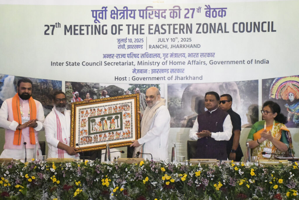 27th meeting of Eastern Zonal Council in Ranchi