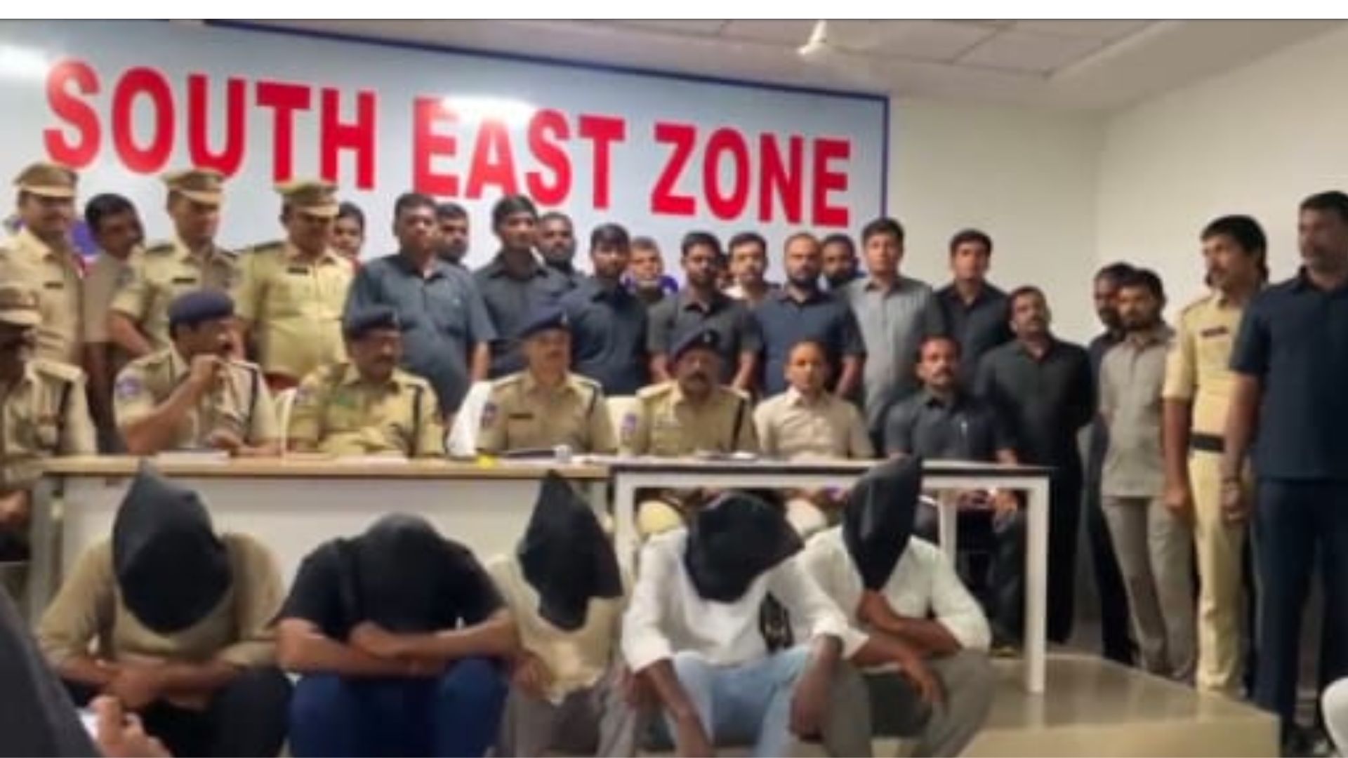 Police arrest five of six accused in the murder of CPI leader in Shalivahana Nagar on July 15.