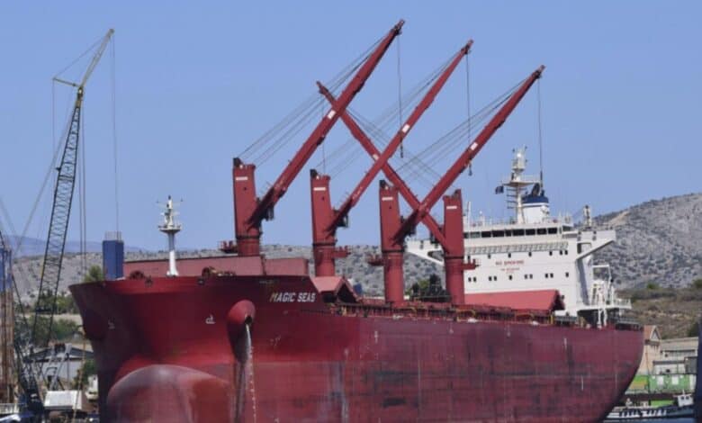 Ship attacked in Red Sea after bulk carrier sinking claim