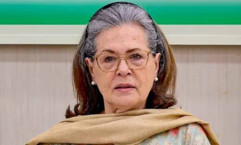 Congress leader Sonia Gandhi