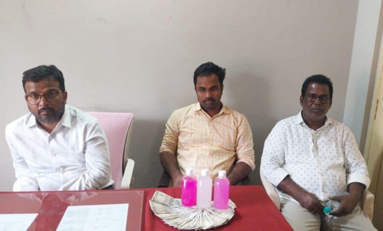 Telangana ACB arrests three officials for accepting Rs 15000 bribe after chemical test