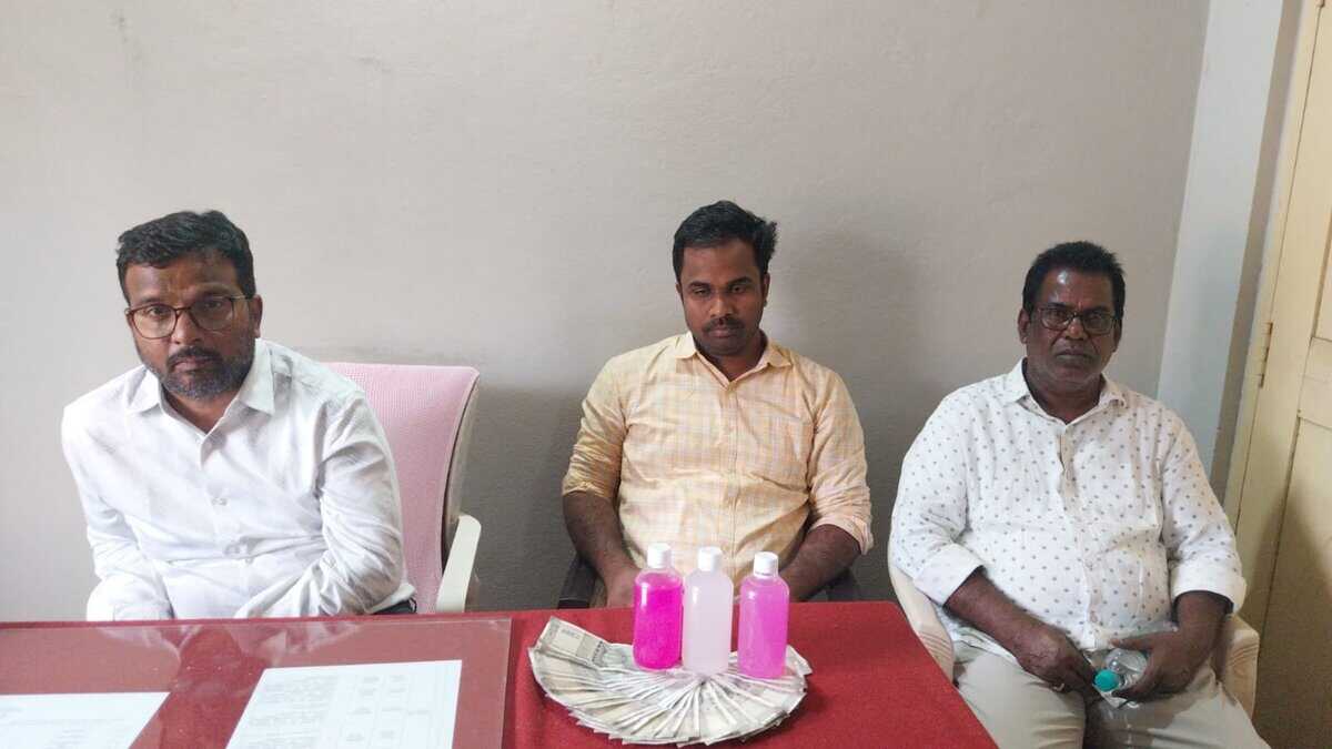 Telangana ACB arrests three officials for accepting Rs 15000 bribe after chemical test