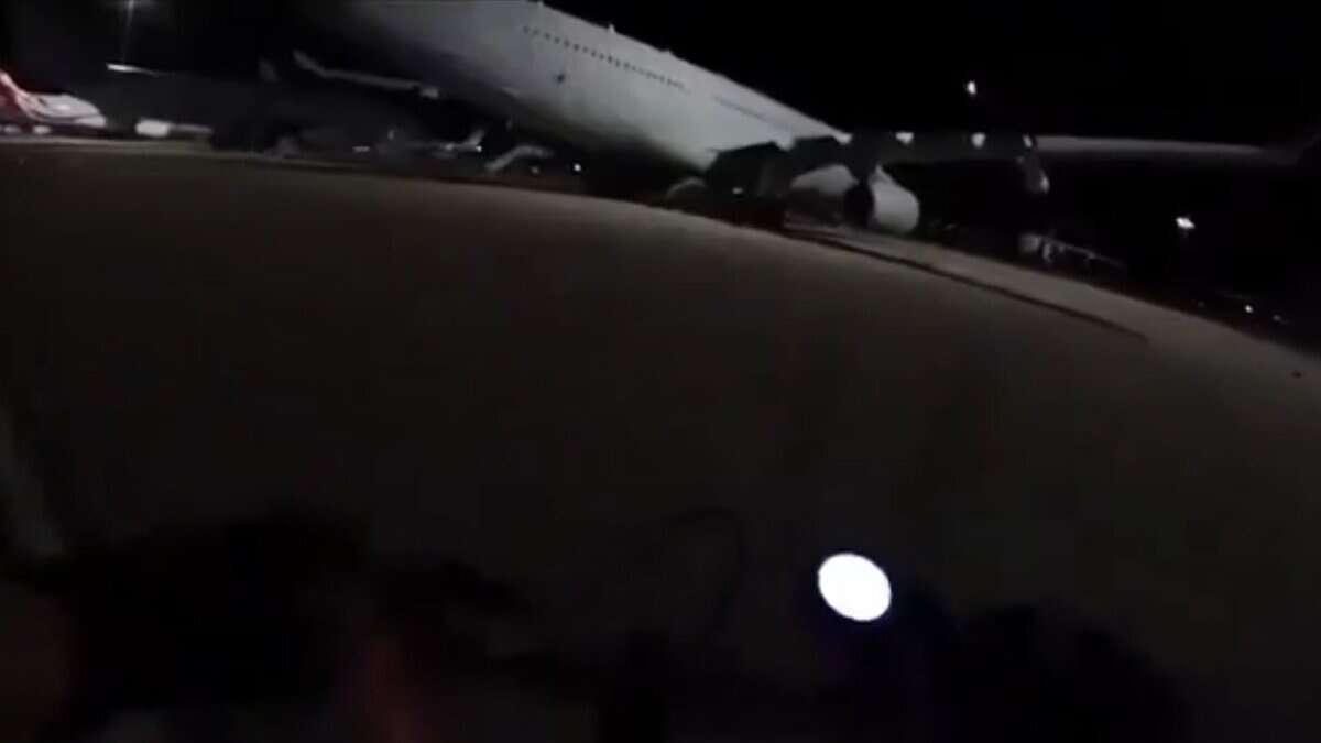 Pro-Palestinian protesters vandalised two Royal Air Force planes