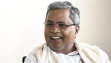 The image displays a picture of Karnataka CM Siddaramaiah