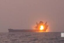 Yemen targets a ship in the Red Sea