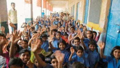 school students in India