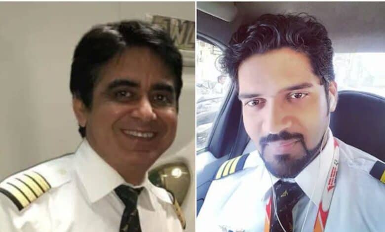 Air India plane crash pilots
