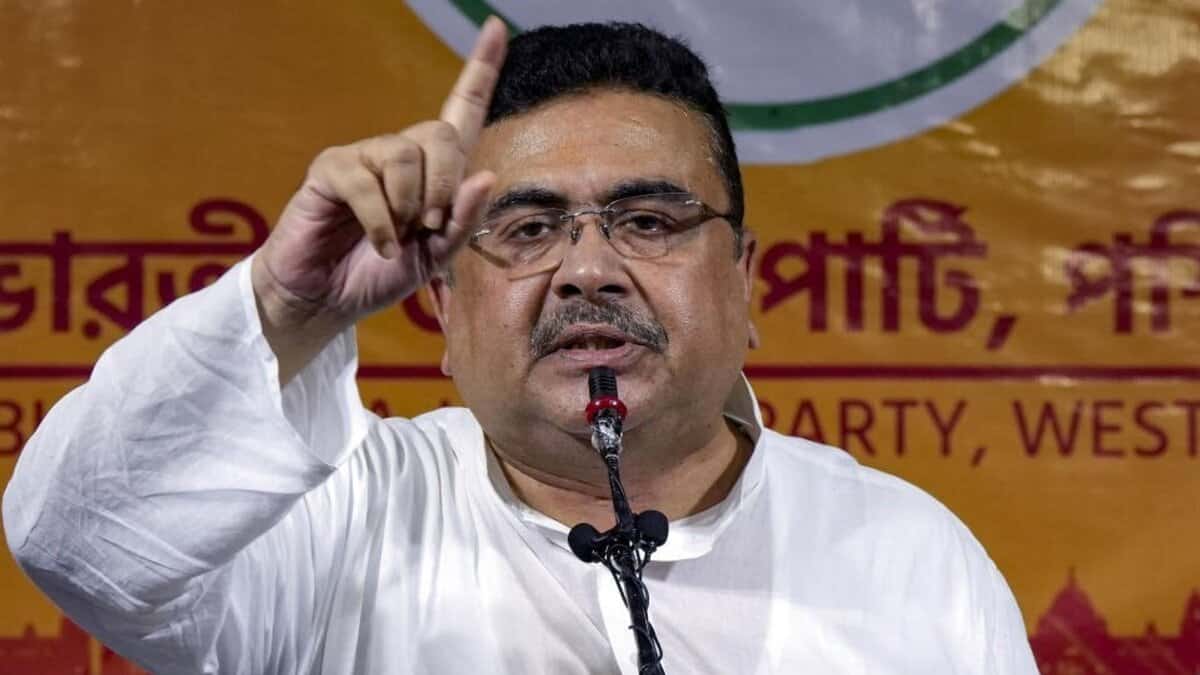 West Bengal BJP president Suvendu Adhikari