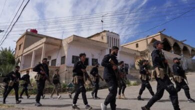 Members of the Druze sect take over the streets in Syria