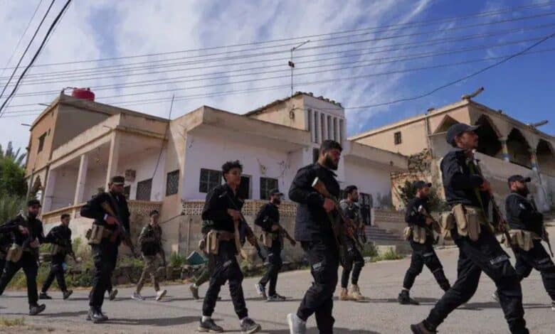 Members of the Druze sect take over the streets in Syria