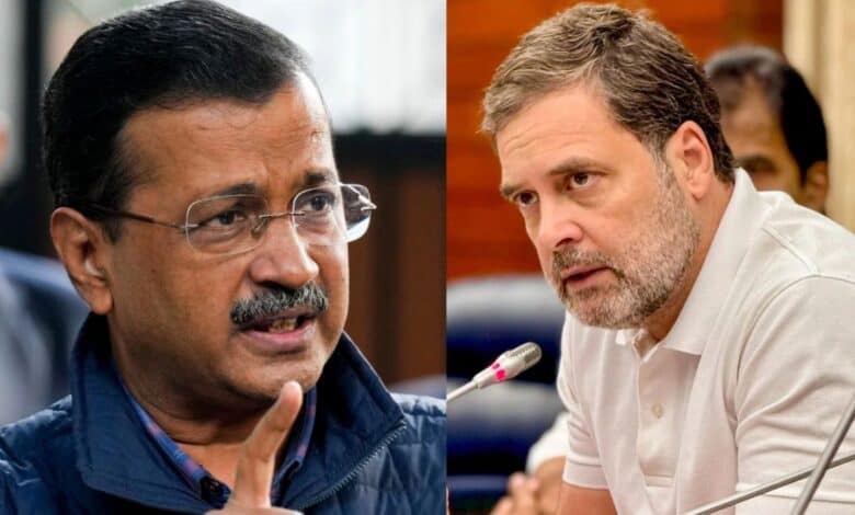 Rahul gandhi and Arvind kejriwal
