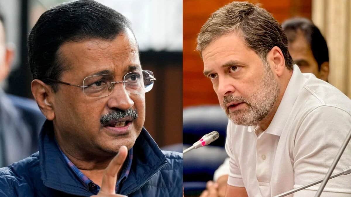 Rahul gandhi and Arvind kejriwal