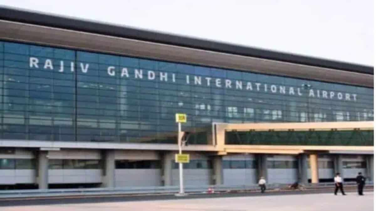 RGI airport in Hyderabad