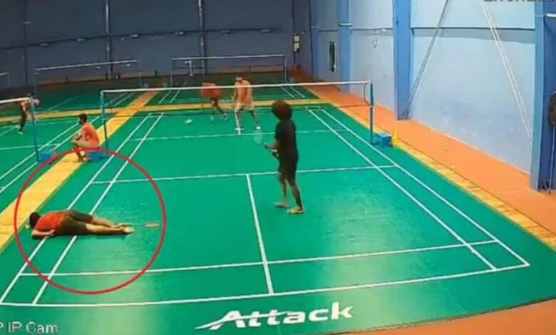 Man dies of heart attack during badminton match in Hyderabad