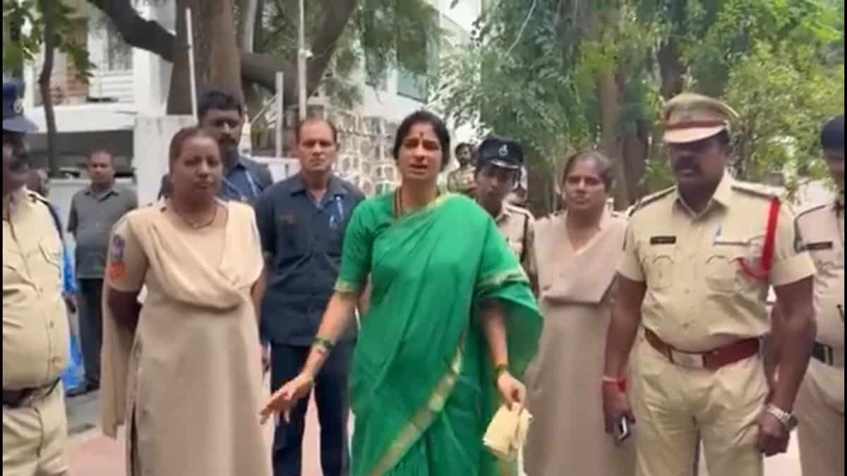 BJP leader Madhavi Latha placed under House Arrest