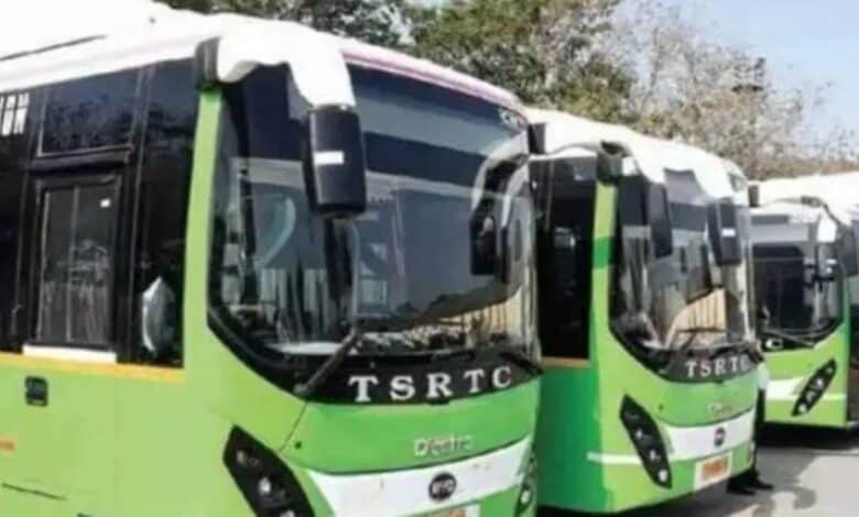 TGSRTC buses